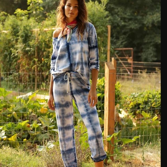 Anthropologie Tops - Anthropologie Sundry Tie Dye Set Sz 8
